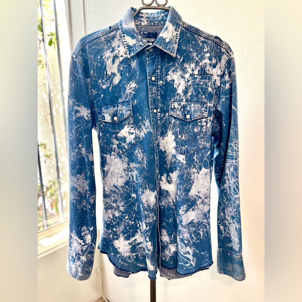WRANGLER woman’s Blouse size 16x36 L/xl condition: Pre-Loved